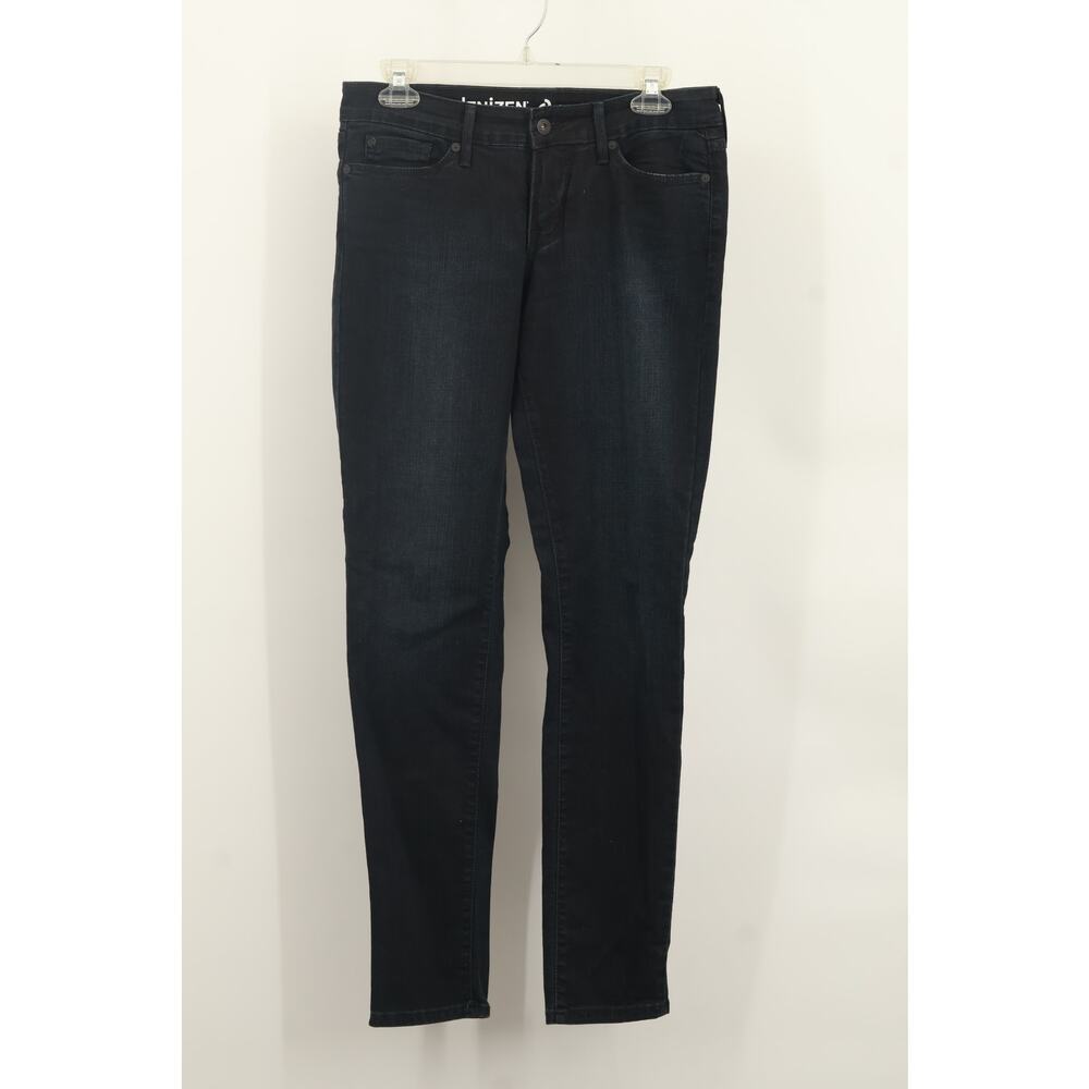 Denizen Levi's Totally Shaping Skinny Jeans Stretch Denim Pockets Size M Black